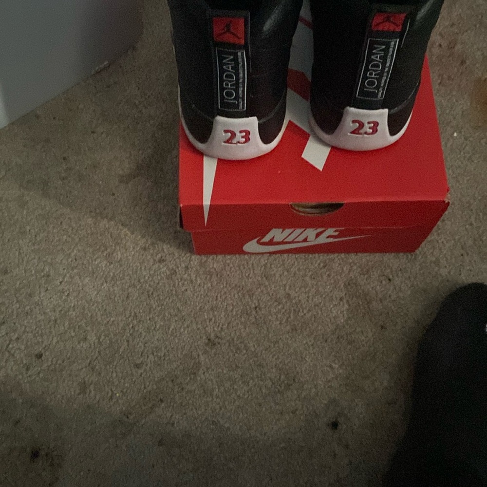 Air Jordan Black and White Sneakers